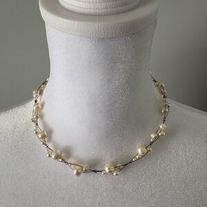 Freshwater Pearl Necklace Handmade in Thailand